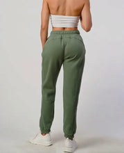 Load image into Gallery viewer, Black Soft Fleece Jogger Sweats
