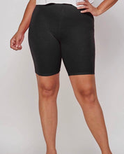 Load image into Gallery viewer, Plus Cotton Biker Shorts
