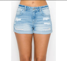 Load image into Gallery viewer, Vintage Destruction Shorts
